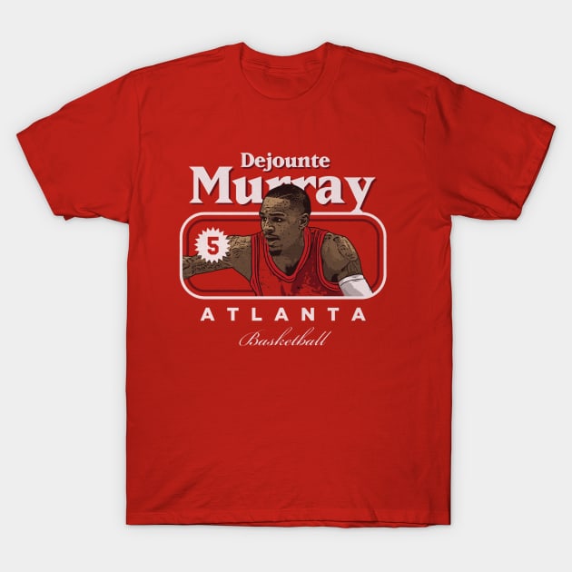 Dejounte Murray Atlanta Cover T-Shirt by ClarityMacaws
